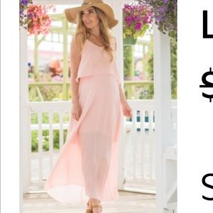 Pink overlay dress from pinkblush